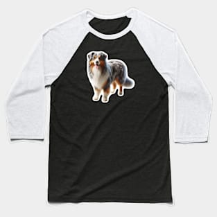 Australian Shepherd Baseball T-Shirt